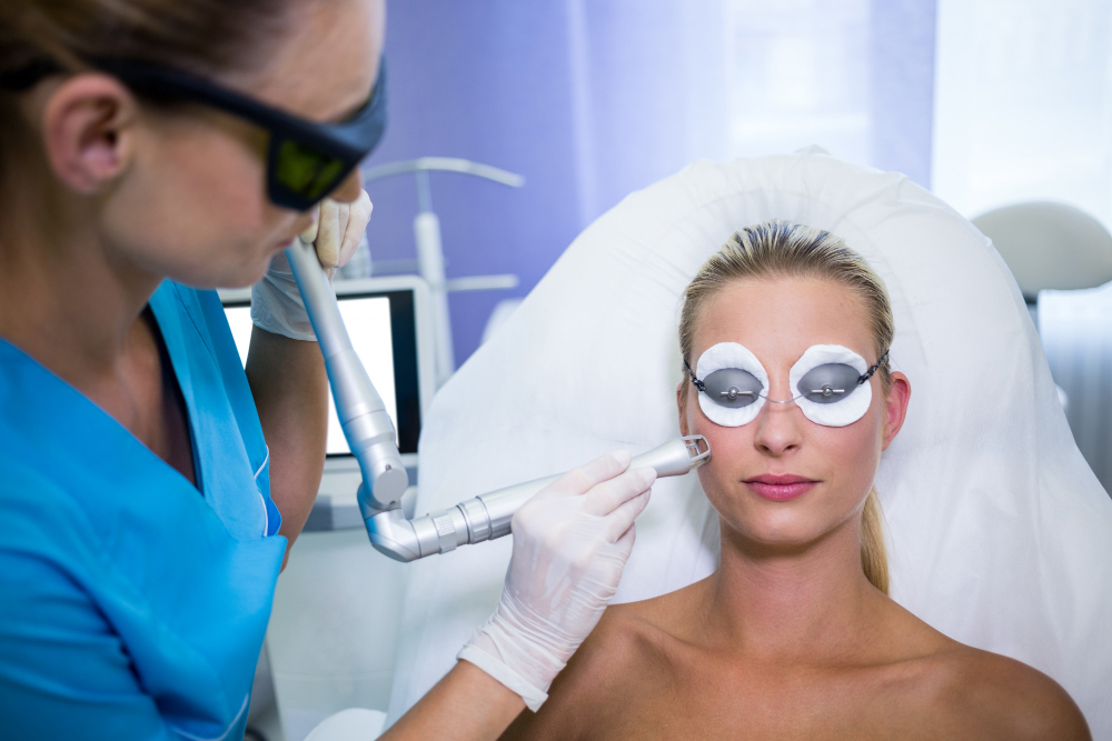 Laser dermatologique