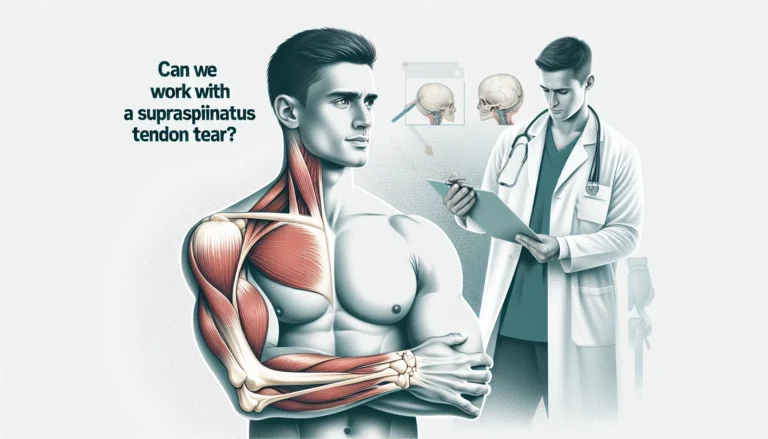 peut-on travailler avec une rupture du tendon supra épineux — guide complet