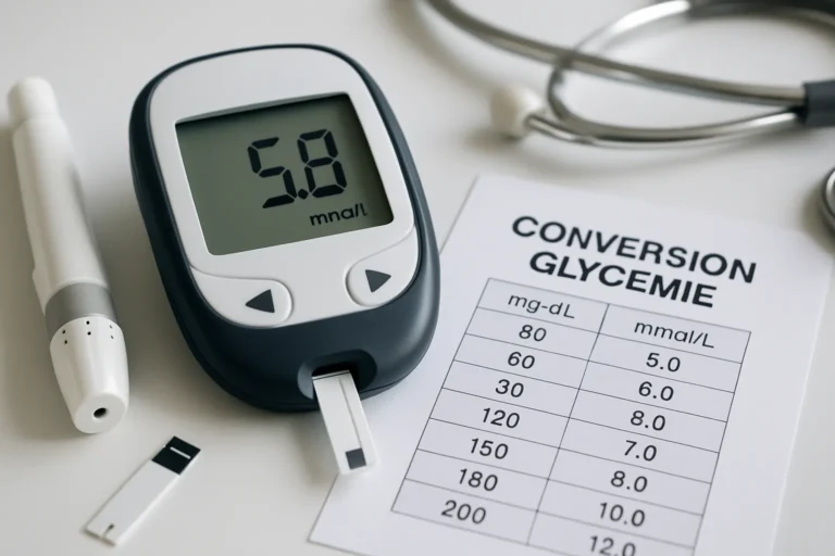 Conversion glycémie : transformer mg/dL en mmol/L et inversement conversion glycemie — guide complet